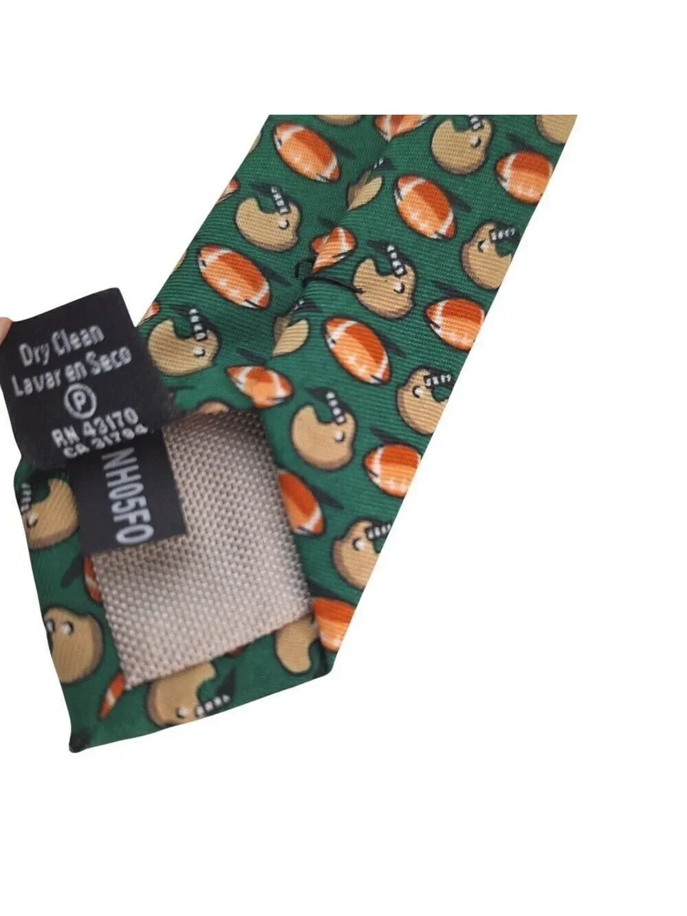 Wembley Youth Football Helmet Novelty Necktie